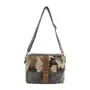 Camo Print Buckled Crossbody Bag