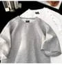 Short-Sleeve Crew Neck Plain Studded T-Shirt