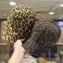 Leopard Print Distressed Baseball Cap