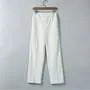 Mid Rise Plain Straight Leg Dress Pants
