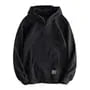 Plain Half Zip Hoodie
