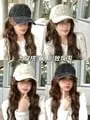 Distressed Denim Baseball Cap