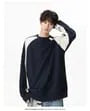 Crew Neck Raglan Sweatshirt
