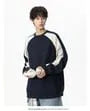 Crew Neck Raglan Sweatshirt