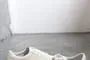 Genuine Leather Platform Panel Sneakers