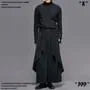Long-Sleeve Turtleneck Plain T-Shirt