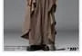 Faux Leather Open Front Jacket