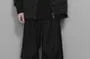 Round Neck Plain Zip Windbreaker