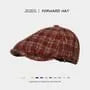 Plaid Flat Cap