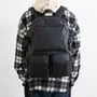 Plain Zip Backpack