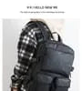 Plain Zip Backpack