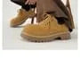 Platform Lace Up Faux Suede Short Boots