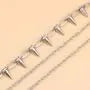 Stud Layered Alloy Jeans Chain