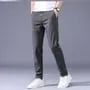 Drawstring Waist Plain Slim Fit Sweatpants