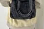 Washed Panel Denim Backpack Tote