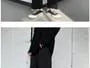 Straight-Leg Loose Dress Pants