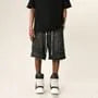 Mid Rise Washed Cargo Jorts