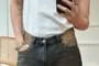 Mid Rise Washed Jorts
