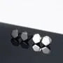 Geometric Faceted Stud Earring