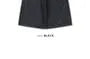 Mid Waist Slim Fit Washed Denim Shorts